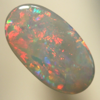 SOLID SEMI BLACK OPAL Full on colour, red and green sparkles